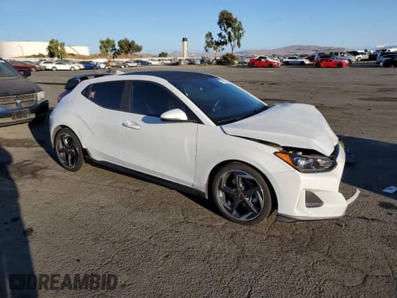 2019 Hyundai Veloster Turbo R-Spec с VIN KMHTH6AB4KU011194, выставлен на аукционе Copart как лот 76710134 с пробегом 50 026 миль миль и Списание • Salvage title. История ставок и продаж доступна на DreamBid. Изображение 4.