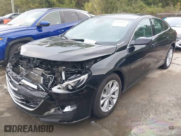 2025 Chevrolet Malibu LT with VIN 1G1ZD5ST8SF115941, listed as a IAAI auction lot 43519473 with 27,579 mi miles and . Bid and sale history available at DreamBid. Image 2.