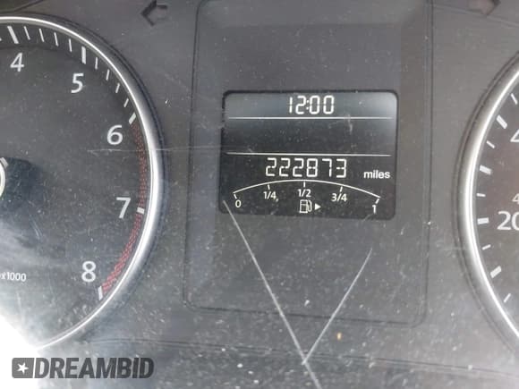 ✅ 2012 Volkswagen Jetta SE • VIN: 3VWDP7AJ9CM332952 • Lot: 43201636. Listed on IAAI with 222,873 mi. Free auction sales archive from the USA and detailed vehicle history report at DreamBid. Image 7.