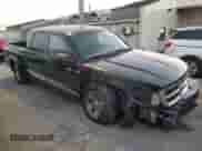 2008 Dodge Dakota SLT with VIN 1D7HE48N58S536752, listed as a Copart auction lot 79686974 with 220,024 mi miles and Salvage title. Bid and sale history available at DreamBid. Image 4.