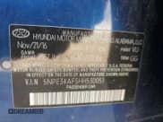 ✅ 2017 Hyundai Sonata Sport • VIN: 5NPE34AF5HH530051 • Lot: 62704852. Listed on Copart with 77,639 mi. Free auction sales archive from the USA and detailed vehicle history report at DreamBid. Image 10.