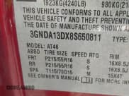 ✅ 2008 Chevrolet HHR LS • VIN: 3GNDA13DX8S650811 • Lot: 43399032. Listed on IAAI with 245,908 mi. Free auction sales archive from the USA and detailed vehicle history report at DreamBid. Image 9.