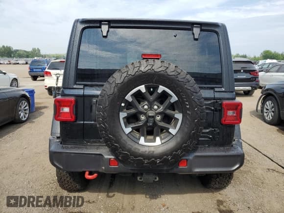 ✅ 2025 Jeep Wrangler Rubicon • VIN: 1C4PJXFG0SW610506 • Lot: 61689675. Listed on Copart with 62 mi. Free auction sales archive from the USA and detailed vehicle history report at DreamBid. Image 6.