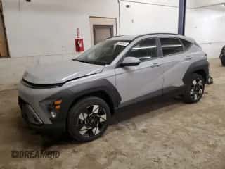 2024 Hyundai Kona SEL with VIN KM8HCCAB9RU063711, listed as a Copart auction lot 83563674 with 5,995 mi miles and Salvage title. Bid and sale history available at DreamBid. Image 1.