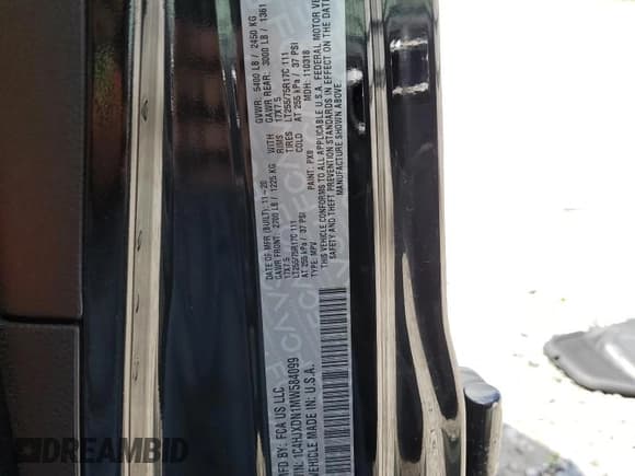 ✅ 2021 Jeep Wrangler Unlimited Willys • VIN: 1C4HJXDN1MW584099 • Lot: 56544645. Listed on Copart with 81,143 mi. Free auction sales archive from the USA and detailed vehicle history report at DreamBid. Image 13.