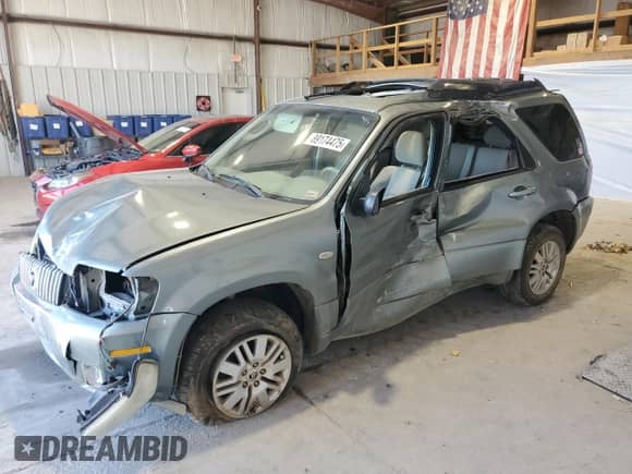 2006 Mercury Mariner Luxury с VIN 4M2YU561X6DJ01708, выставлен на аукционе Copart как лот 89174475 с пробегом 197 106 миль миль и Списание • Salvage title. История ставок и продаж доступна на DreamBid. Изображение 1.