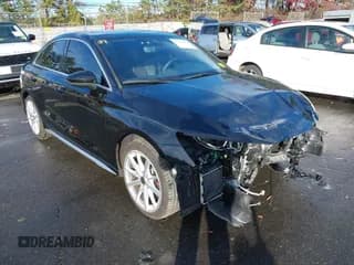 ✅ 2025 Audi S3 Premium Plus • VIN: WAUH5DGY5SA060261 • Lot: 43716701. Listed on IAAI with 4,829 mi. Free auction sales archive from the USA and detailed vehicle history report at DreamBid. Image 1.