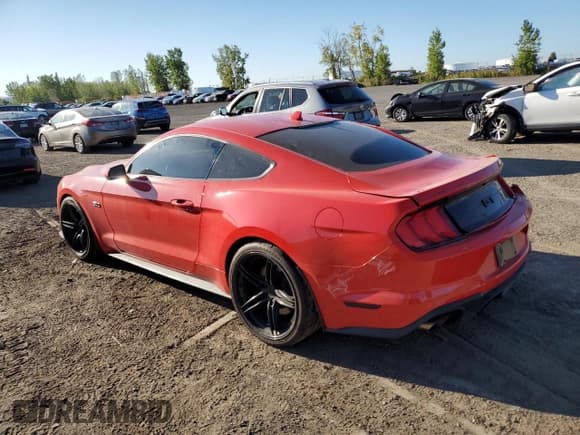 ✅ 2020 Ford Mustang GT • VIN: 1FA6P8CF7L5151564 • Lot: 80309865. Listed on Copart with 47,659 mi. Free auction sales archive from the USA and detailed vehicle history report at DreamBid. Image 2.