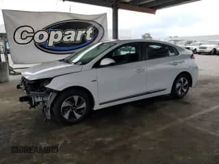 ✅ 2017 Hyundai Ioniq SEL • VIN: KMHC75LC0HU050053 • Lot: 71883445. Wystawiony na Copart z przebiegiem 130 574 mil. Bezpłatny archiwum sprzedaży aukcyjnych z USA i szczegółowy raport historii pojazdu na DreamBid. Zdjęcie 1.
