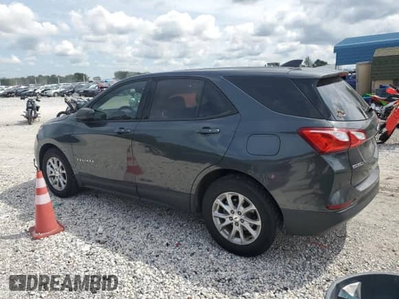 2019 Chevrolet Equinox LS с VIN 3GNAXHEV1KL187958, выставлен на аукционе Copart как лот 70119275 с пробегом 95 253 миль миль и Списание • Salvage title. История ставок и продаж доступна на DreamBid. Изображение 2.