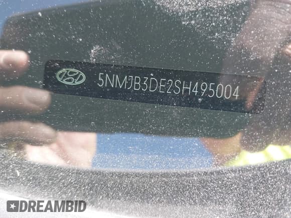 ✅ 2025 Hyundai Tucson SEL • VIN: 5NMJB3DE2SH495004 • Lot: 43651320. Listed on IAAI with 25,130 mi. Free auction sales archive from the USA and detailed vehicle history report at DreamBid. Image 9.