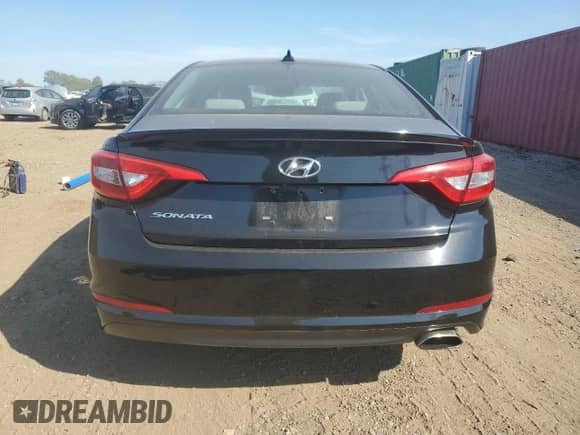 2016 Hyundai Sonata SE with VIN 5NPE24AF6GH263889, listed as a Copart auction lot 80583505 with 88,503 mi miles and Salvage title. Bid and sale history available at DreamBid. Image 6.