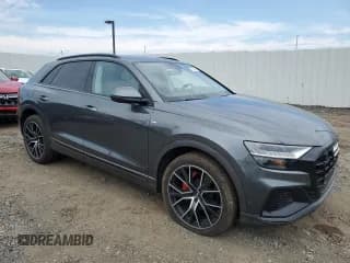 ✅ 2019 Audi Q8 Prestige • VIN: WA1FVAF19KD034168 • Lot: 60588943. Listed on Copart with 52,358 mi. Free auction sales archive from the USA and detailed vehicle history report at DreamBid. Image 4.