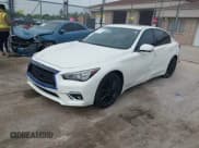 ✅ 2021 Infiniti Q50 Luxe • VIN: JN1EV7BP8MM704264 • Lot: 42445838. Listed on IAAI with 55,221 mi. Free auction sales archive from the USA and detailed vehicle history report at DreamBid. Image 2.