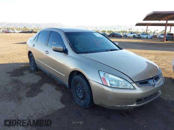 ✅ 2004 Honda Accord LX • VIN: 1HGCM56424A144837 • Lot: 43712713. Listed on IAAI with 263,048 mi. Free auction sales archive from the USA and detailed vehicle history report at DreamBid. Image 1.