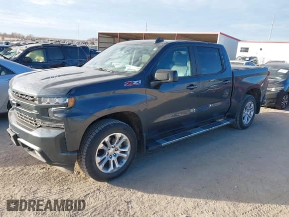 ✅ 2021 Chevrolet Silverado 1500 RST • VIN: 1GCUYEEL6MZ241539 • Lot: 40973115. Listed on IAAI with 58,407 mi. Free auction sales archive from the USA and detailed vehicle history report at DreamBid. Image 2.
