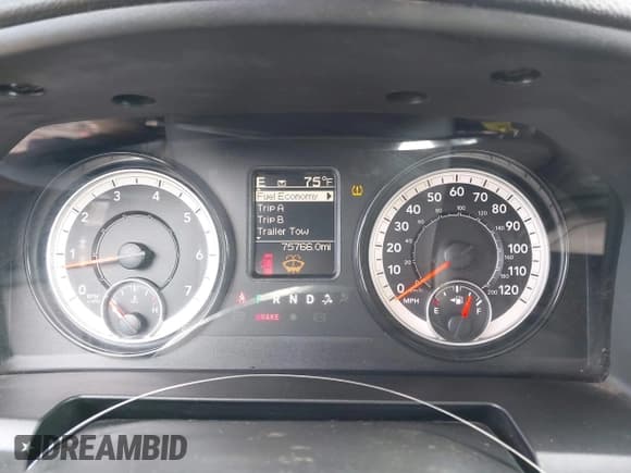 ✅ 2021 Ram 1500 Express • VIN: 3C6RR7KT6MG548591 • Lot: 43318747. Listed on IAAI with 75,766 mi. Free auction sales archive from the USA and detailed vehicle history report at DreamBid. Image 7.