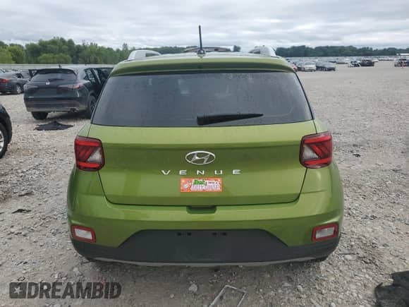 2023 Hyundai Venue Limited with VIN KMHRC8A36PU244319, listed as a Copart auction lot 69242555 with 19,551 mi miles and Non repairable. Bid and sale history available at DreamBid. Image 6.