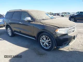 ✅ 2015 Dodge Durango Citadel • VIN: 1C4RDHEG5FC729263 • Lot: 43657355. Listed on IAAI with 240,979 mi. Free auction sales archive from the USA and detailed vehicle history report at DreamBid. Image 1.