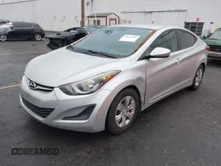 ✅ 2016 Hyundai Elantra SE • VIN: KMHDH4AE1GU483699 • Lot: 43611187. Listed on IAAI with 183,463 mi. Free auction sales archive from the USA and detailed vehicle history report at DreamBid. Image 2.