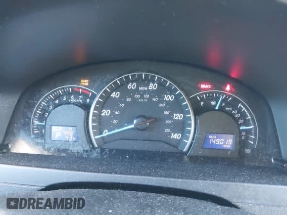 ✅ 2012 Toyota Camry SE • VIN: 4T1BF1FK4CU024042 • Lot: 43662993. Listed on IAAI with 149,019 mi. Free auction sales archive from the USA and detailed vehicle history report at DreamBid. Image 7.