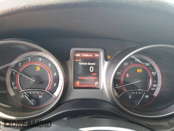 2018 Dodge Journey Crossroad with VIN 3C4PDCGG5JT156112, listed as a Copart auction lot 65185175 with 115,403 mi miles and Clean title. Bid and sale history available at DreamBid. Image 9.