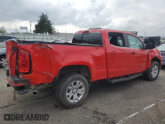 ✅ 2020 Chevrolet Colorado 4WD LT • VIN: 1GCGTCEN3L1205113 • Лот: 73558044. Опубликован ранее на Copart с пробегом 61 406 миль. Бесплатный доступ к архиву аукционных продаж из США и подробный отчёт об истории автомобиля на DreamBid. Изображение 3.