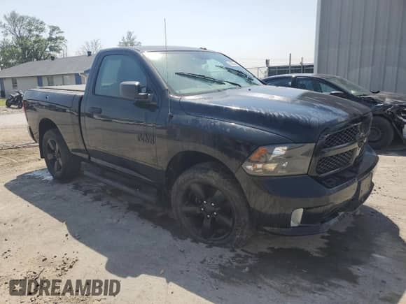 2017 Ram 1500 Tradesman with VIN 3C6JR7AG9HG524986, listed as a Copart auction lot 53550895 with 113,823 mi miles and Clean title. Bid and sale history available at DreamBid. Image 4.