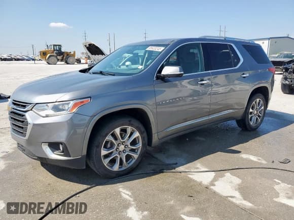 ✅ 2019 Chevrolet Traverse Premier • VIN: 1GNERKKW4KJ100180 • Lot: 85920245. Listed on Copart with 101,499 mi. Free auction sales archive from the USA and detailed vehicle history report at DreamBid. Image 1.