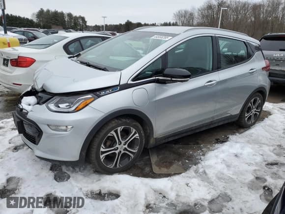 ✅ 2017 Chevrolet Bolt EV Premier • VIN: 1G1FX6S09H4166293 • Lot: 44555285. Wystawiony na Copart z przebiegiem 144 605 mil. Bezpłatny archiwum sprzedaży aukcyjnych z USA i szczegółowy raport historii pojazdu na DreamBid. Zdjęcie 1.