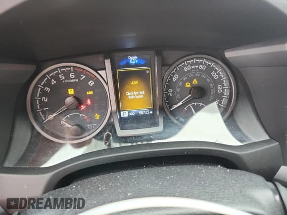 ✅ 2023 Toyota Tacoma TRD Sport • VIN: 3TMCZ5AN1PM557548 • Лот: 82419795. Опубликован ранее на Copart с пробегом 58 725 миль. Бесплатный доступ к архиву аукционных продаж из США и подробный отчёт об истории автомобиля на DreamBid. Изображение 9.