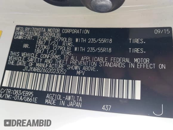 ✅ 2016 Lexus NX 200t • VIN: JTJYARBZ6G2023052 • Lot: 41932778. Wystawiony na IAAI z przebiegiem 106 241 mil. Bezpłatny archiwum sprzedaży aukcyjnych z USA i szczegółowy raport historii pojazdu na DreamBid. Zdjęcie 9.