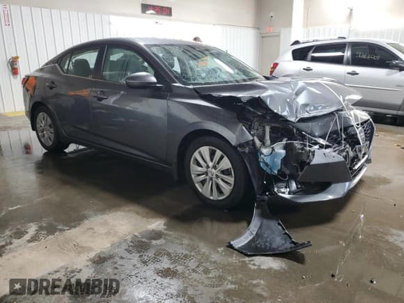 ✅ 2021 Nissan Sentra S • VIN: 3N1AB8BV8MY217882 • Lot: 92357335. Listed on Copart with 17,449 mi. Free auction sales archive from the USA and detailed vehicle history report at DreamBid. Image 4.