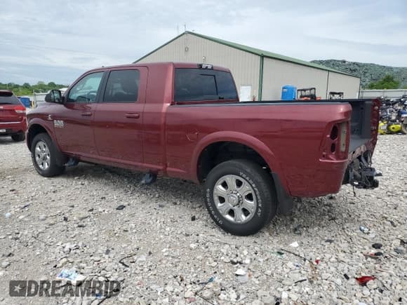 ✅ 2018 Ram 3500 Laramie • VIN: 3C63R3ML0JG229288 • Lot: 56530705. Listed on Copart with 80,966 mi. Free auction sales archive from the USA and detailed vehicle history report at DreamBid. Image 2.