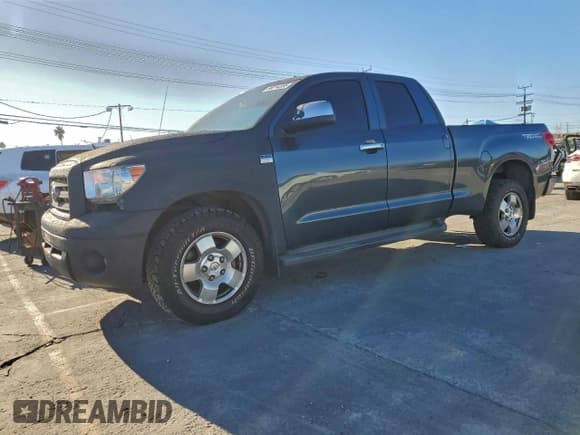✅ 2007 Toyota Tundra Limited • VIN: 5TBBT58177S452523 • Lot: 96214355. Listed on Copart with 347,256 mi. Free auction sales archive from the USA and detailed vehicle history report at DreamBid. Image 1.