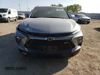 2023 Chevrolet Blazer RS with VIN 3GNKBKRS8PS219768, listed as a Copart auction lot 71085094 with 13,853 mi miles and Salvage title. Bid and sale history available at DreamBid. Image 5.