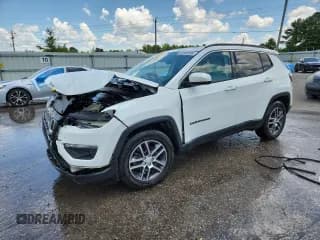 ✅ 2018 Jeep Compass Latitude • VIN: 3C4NJCBB7JT468847 • Lot: 64953685. Listed on Copart with 105,204 mi. Free auction sales archive from the USA and detailed vehicle history report at DreamBid. Image 1.