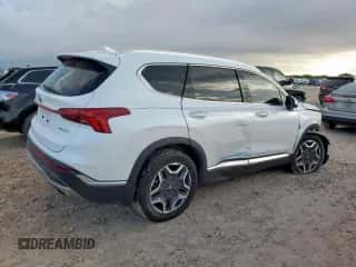 2022 Hyundai Santa Fe Limited with VIN 5NMS4DAL9NH459869, listed as a Copart auction lot 80551075 with 43,056 mi miles and Salvage title. Bid and sale history available at DreamBid. Image 3.