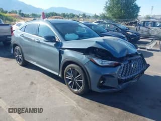 ✅ 2023 Infiniti QX55 Luxe • VIN: 3PCAJ5JR4PF102814 • Лот: 42660559. Опубликован ранее на IAAI с пробегом 17 228 миль. Бесплатный доступ к архиву аукционных продаж из США и подробный отчёт об истории автомобиля на DreamBid. Изображение 1.