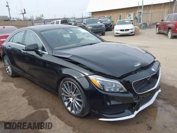 ✅ 2015 Mercedes-Benz CLS 400 • VIN: WDDLJ6FB1FA137818 • Lot: 41577354. Listed on IAAI with 65,402 mi. Free auction sales archive from the USA and detailed vehicle history report at DreamBid. Image 1.
