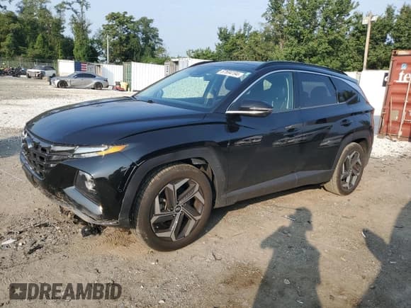 ✅ 2022 Hyundai Tucson Limited • VIN: 5NMJE3AE7NH071446 • Лот: 67694194. Опубликован ранее на Copart с пробегом 44 234 миль. Бесплатный доступ к архиву аукционных продаж из США и подробный отчёт об истории автомобиля на DreamBid. Изображение 1.