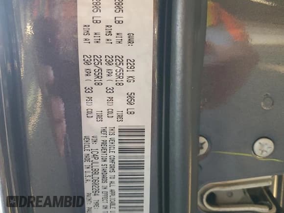 ✅ 2020 Jeep Cherokee Latitude Plus • VIN: 1C4PJLLB8LD602264 • Лот: 81807695. Опубликован ранее на Copart с пробегом 31 704 миль. Бесплатный доступ к архиву аукционных продаж из США и подробный отчёт об истории автомобиля на DreamBid. Изображение 13.