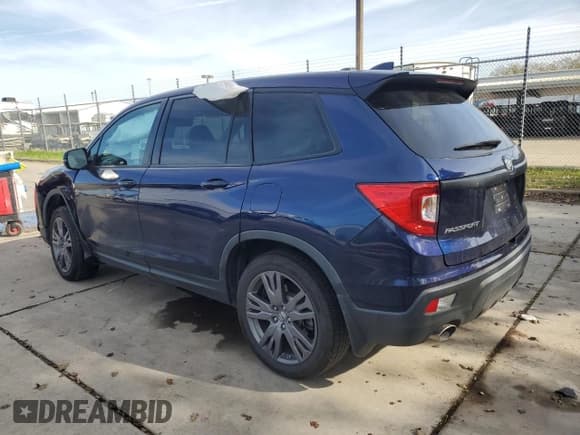 ✅ 2020 Honda Passport EX-L • VIN: 5FNYF7H51LB001254 • Лот: 92063755. Опубликован ранее на Copart с пробегом 48 197 миль. Бесплатный доступ к архиву аукционных продаж из США и подробный отчёт об истории автомобиля на DreamBid. Изображение 2.