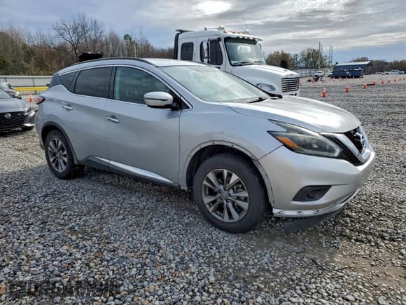 ✅ 2018 Nissan Murano SL • VIN: 5N1AZ2MH8JN132381 • Lot: 94723295. Wystawiony na Copart z przebiegiem 152 005 mil. Bezpłatny archiwum sprzedaży aukcyjnych z USA i szczegółowy raport historii pojazdu na DreamBid. Zdjęcie 4.