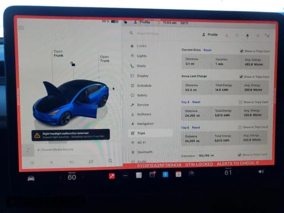 ✅ 2022 Tesla Model 3 • VIN: 5YJ3E1EA2NF369439 • Lot: 90941605. Listed on Copart with 150,796 mi. Free auction sales archive from the USA and detailed vehicle history report at DreamBid. Image 9.