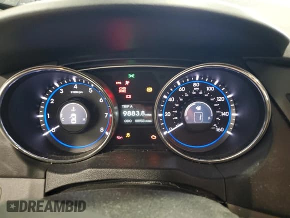 ✅ 2013 Hyundai Sonata GLS • VIN: 5NPEB4ACXDH768321 • Lot: 64939254. Listed on Copart with 58,933 mi. Free auction sales archive from the USA and detailed vehicle history report at DreamBid. Image 9.