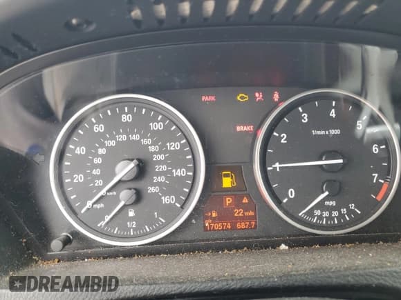 ✅ 2008 BMW X5 3.0si • VIN: 5UXFE43508L004259 • Lot: 80359775. Wystawiony na Copart z przebiegiem 170 574 mil. Bezpłatny archiwum sprzedaży aukcyjnych z USA i szczegółowy raport historii pojazdu na DreamBid. Zdjęcie 9.