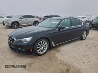 ✅ 2018 BMW 7 Series 740i • VIN: WBA7E2C5XJG741510 • Lot: 97022825. Listed on Copart with 63,445 mi. Free auction sales archive from the USA and detailed vehicle history report at DreamBid. Image 1.