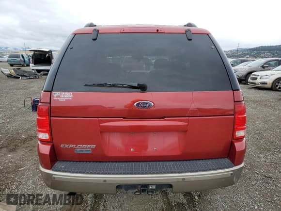✅ 2002 Ford Explorer Eddie Bauer • VIN: 1FMDU74E52ZA76702 • Lot: 80765764. Listed on Copart with 103,777 mi. Free auction sales archive from the USA and detailed vehicle history report at DreamBid. Image 6.