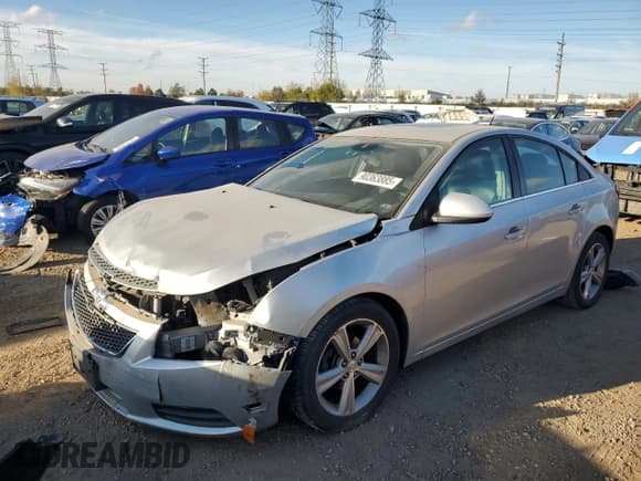 ✅ 2014 Chevrolet Cruze 2LT • VIN: 1G1PE5SB9E7385335 • Lot: 90363885. Listed on Copart with 138,490 mi. Free auction sales archive from the USA and detailed vehicle history report at DreamBid. Image 1.